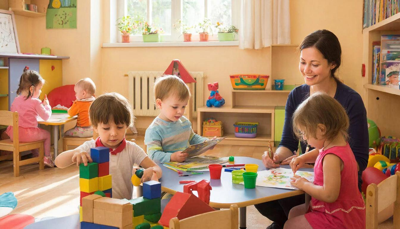 В России предложили продлить работу детских садов до 20:00